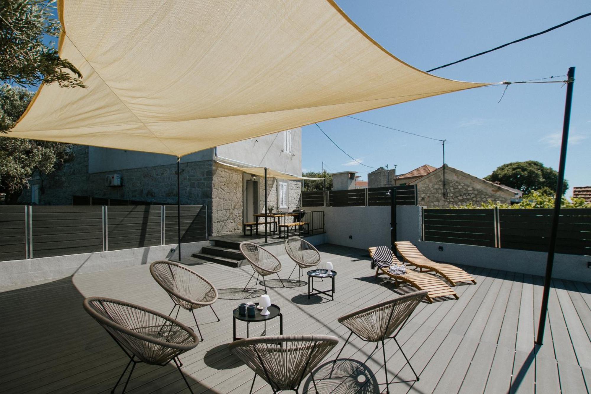 Вилла House Marija Drvenik Mali Трогир Экстерьер фото