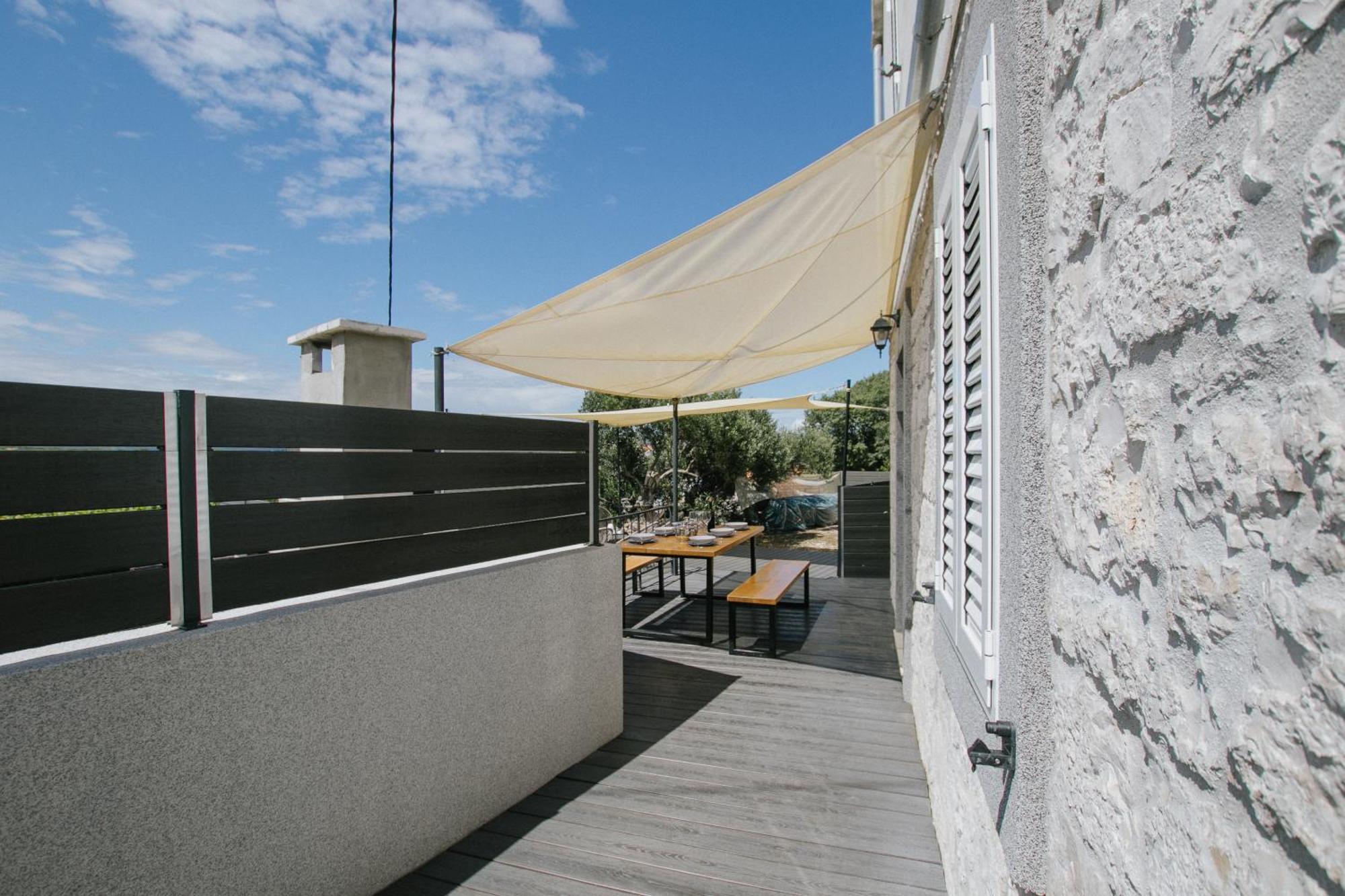Вилла House Marija Drvenik Mali Трогир Экстерьер фото